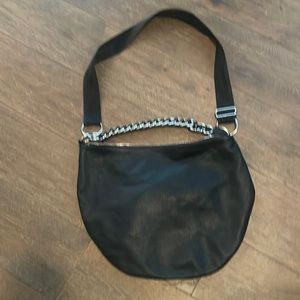 Beautiful black leather bag